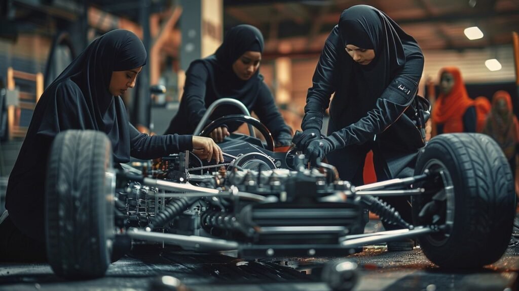 "Besoin de vitesse : 6 femmes arabes dans le sport automobile"