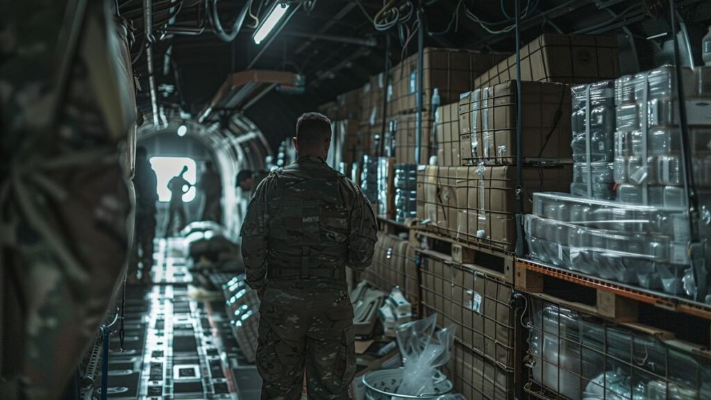 Les avions militaires égyptiens transportent des fournitures médicales pour aider le Soudan en crise
