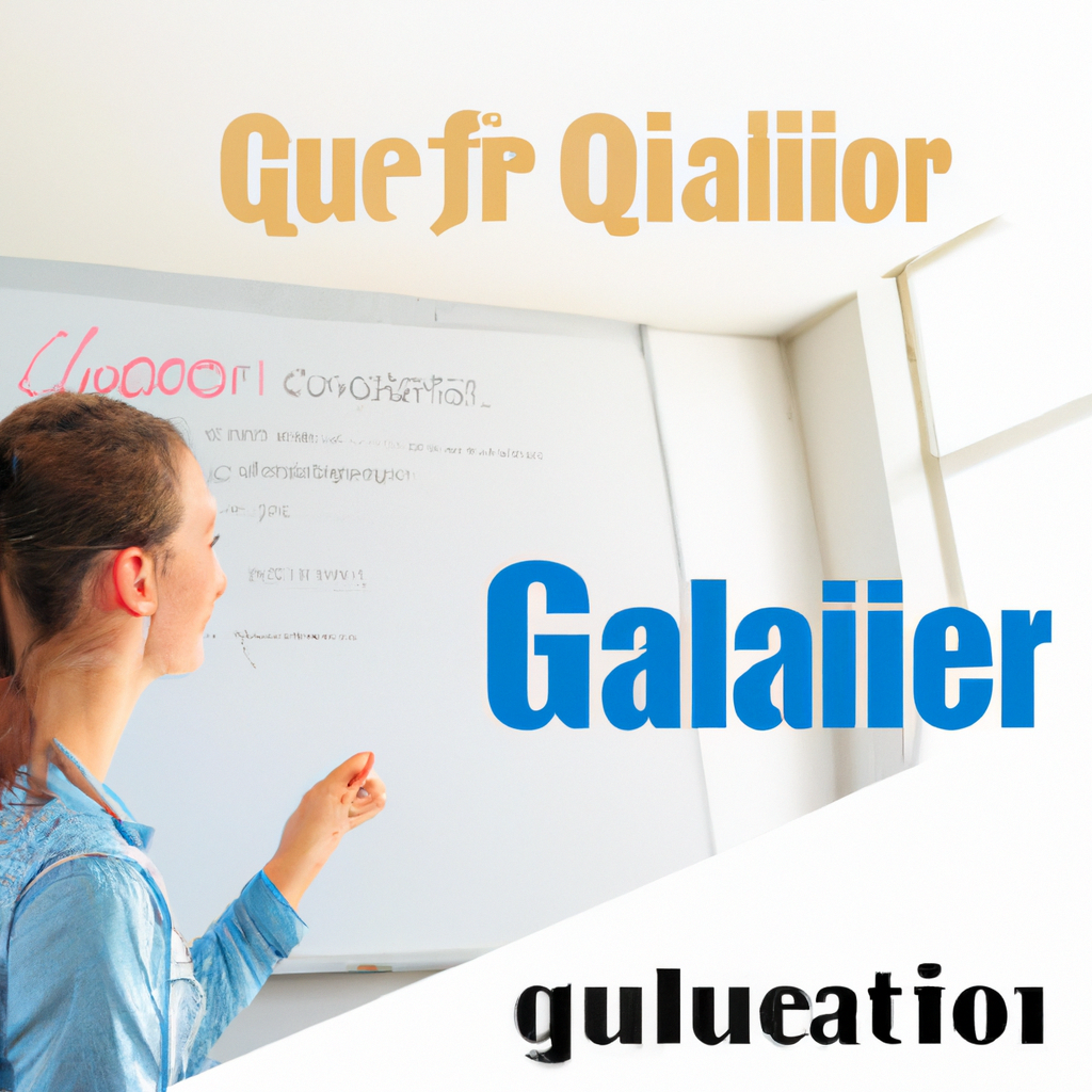 Obtenez une formation de qualité grâce à une formation en qualité avec Galia