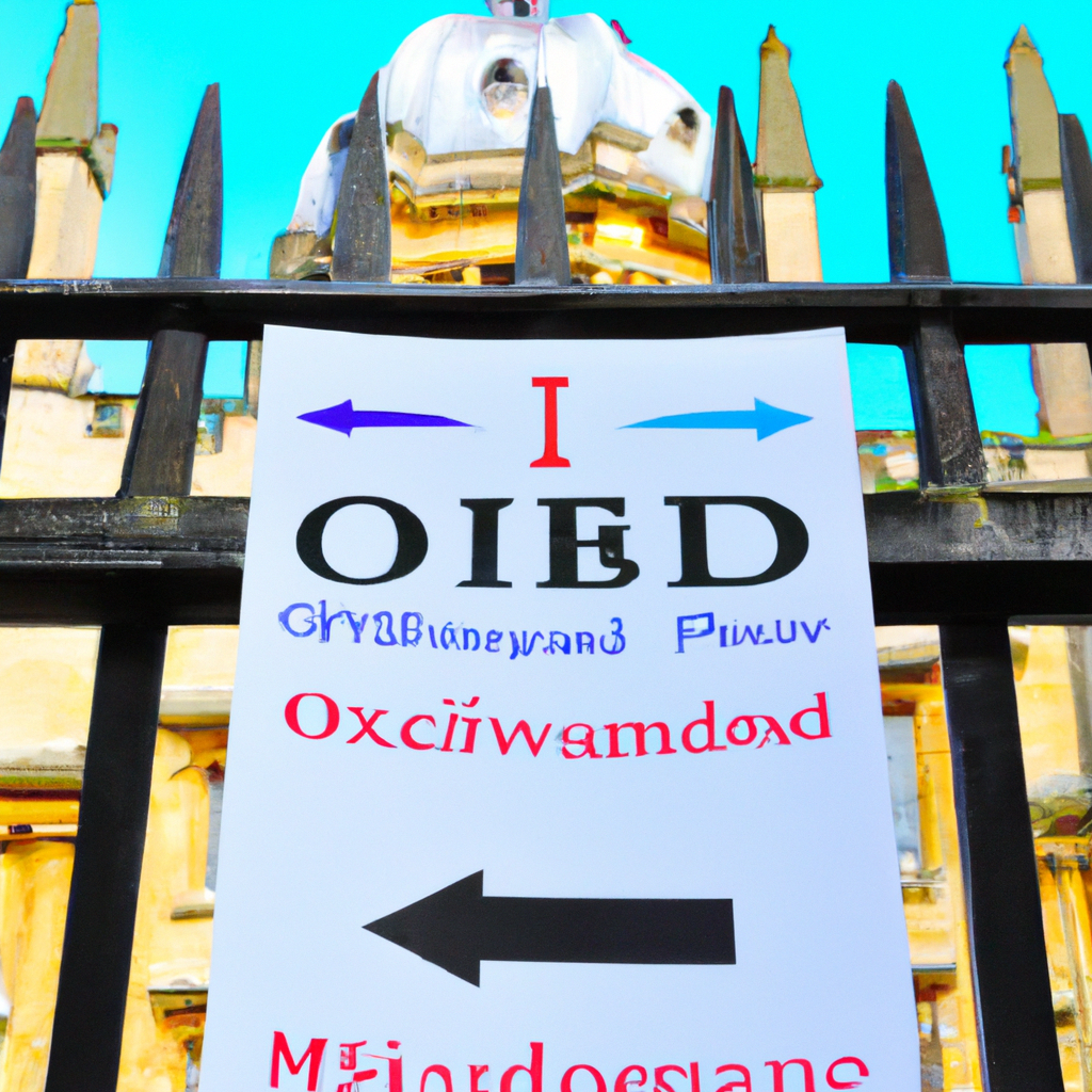 Comment être admis à Oxford ?